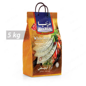 أرز أبيض طويل الحبة ( 5 كيلو )