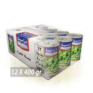 بسلة خضراء ( كرتونة 12 عبوة ) 400 جرام