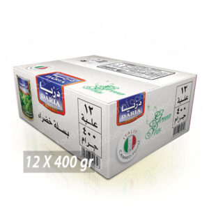 بسلة خضراء ( كرتونة 12 عبوة ) 400 جرام